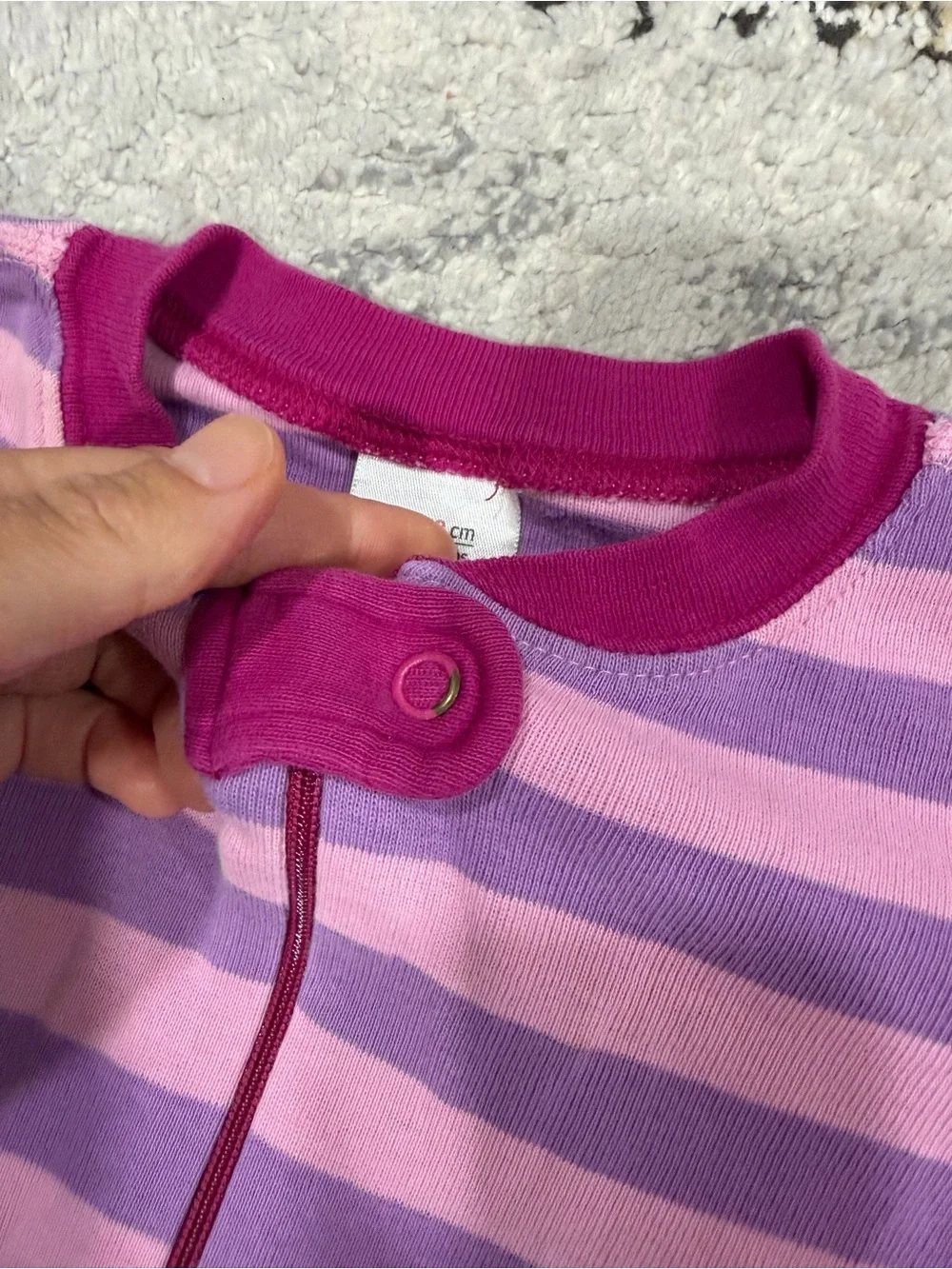 Hanna Andersson bundle of 5 footless sleepers, size 9-18 months